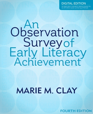 Titelbild: An Observation Survey of Early Literacy Achievement 4th edition 9781927293102