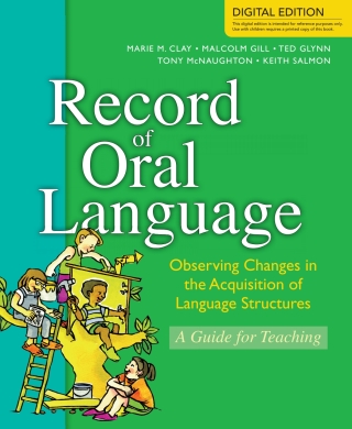 Cover image: Record of Oral Language: Observing Changes in the Acquisition of Language Structures 2nd edition 9781869705992