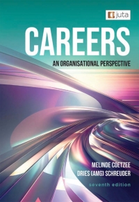 Cover image: Careers: An organisational perspective 7th edition 9781998962365