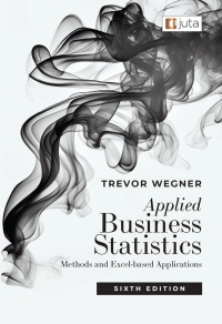 Cover image: Applied Business Statistics 6th edition 9781998963027