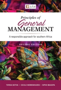 Omslagafbeelding: Principles of General Management: A responsible approach 2nd edition 9781998963218