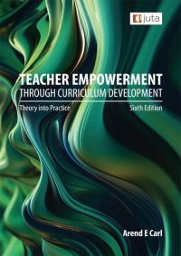 Imagen de portada: Teacher Empowerment Through Curriculum Development 6th edition 9781998963393