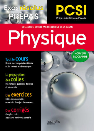 Cover image: Exos Résolus - Prépas Physique PCSI 9782012708228