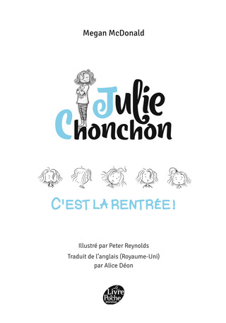 Cover image: Julie Chonchon - Tome 1 - C'est la rentrée ! 9782012031920