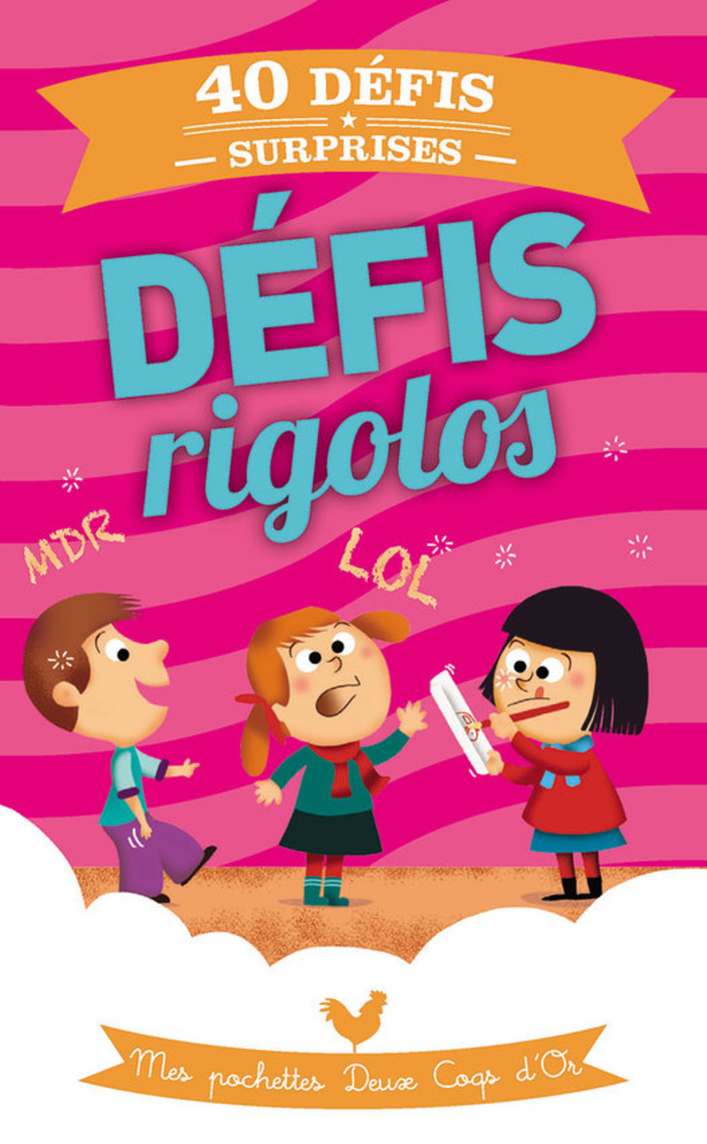 Défis rigolos Mes pochettes Deux Coqs d’Or