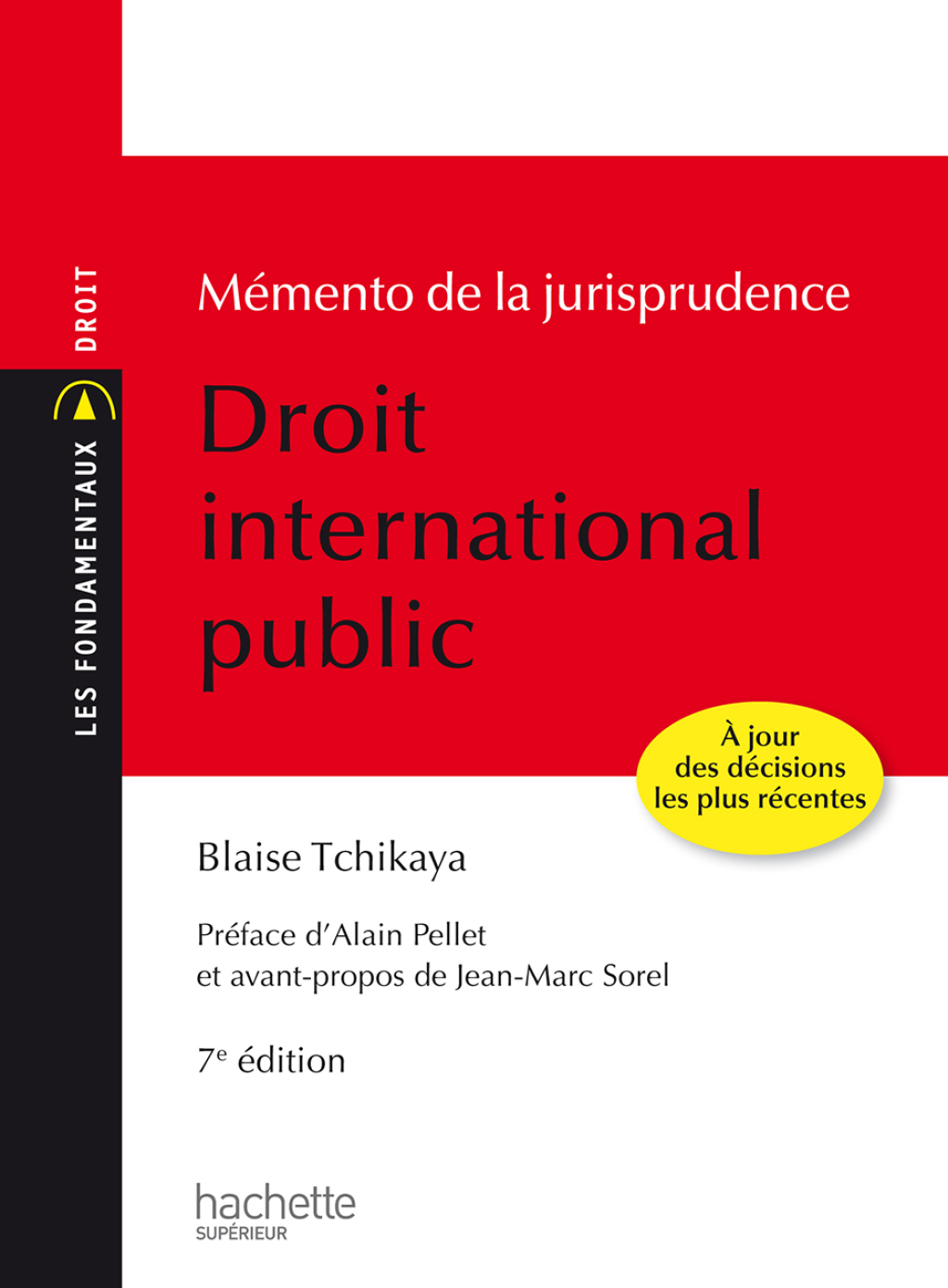 Les Fondamentaux – Mémento de la jurisprudence Droit International Public