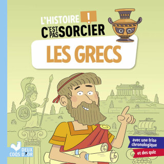 Cover image: L'histoire C'est pas sorcier - Les Grecs 9782017193524