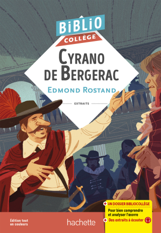 Cover image: Bibliocollège- Cyrano de Bergerac, Edmond Rostand 95th edition 9782017220015