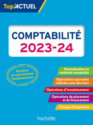 Cover image: Top actuel Comptabilité 2023 - 2024 9782017219842