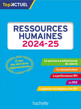 Cover image: Top'Actuel - Ressources Humaines (RH) 2024-2025 9782017265221