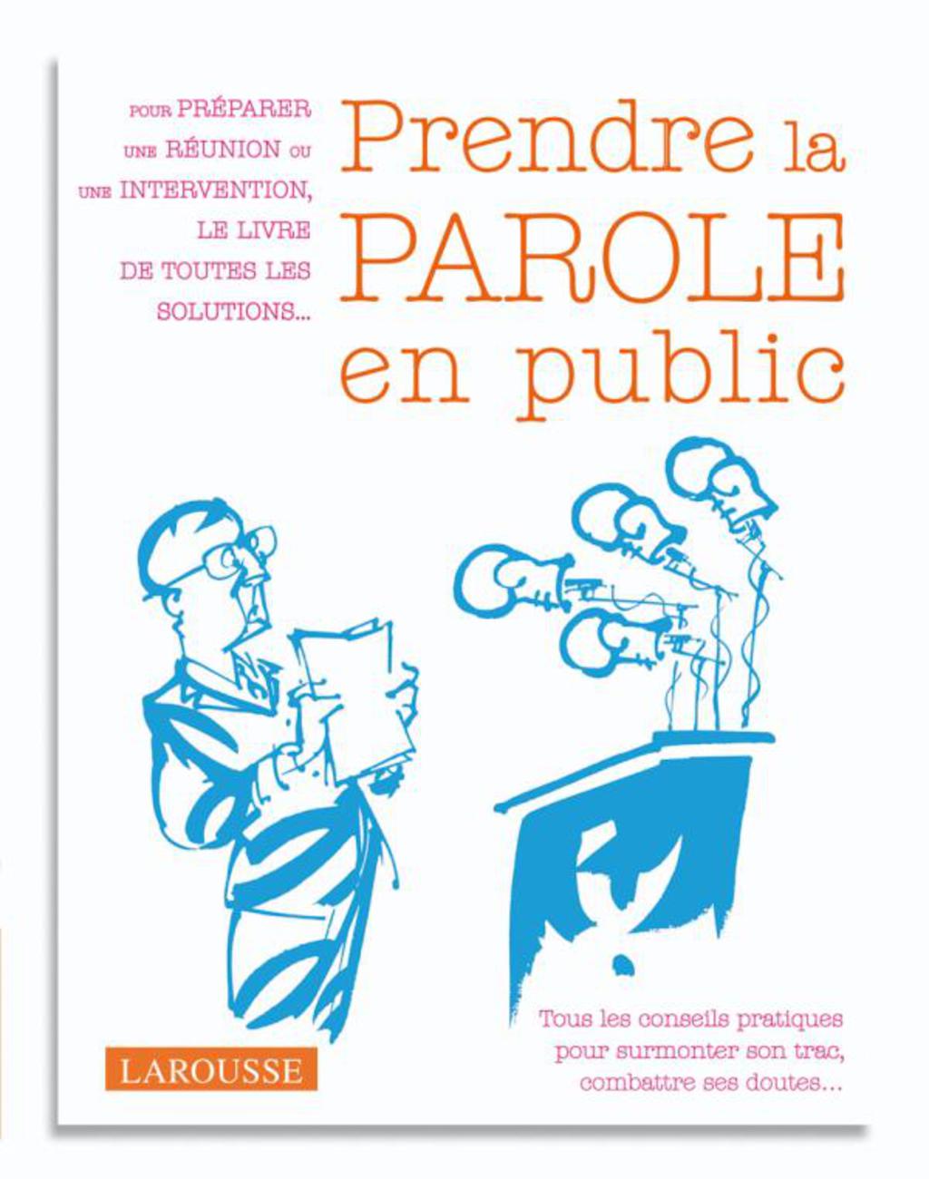 Prendre la parole en public.