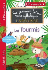 Cover image: 1eres lectures 100 % syllabiques larousse - Les fourmis 9782035967572