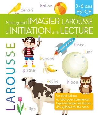 Cover image: Mon grand imagier Larousse d'initiation à la lecture 9782035963567