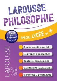 Cover image: Le Larousse de la philosophie 9782035989680