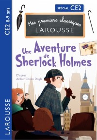 Cover image: Une aventure de Sherlock Holmes d'après Arthur Conan Doyle - CE2 9782036001619