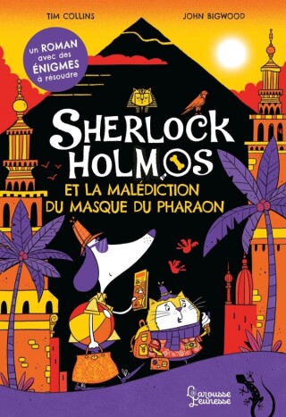 Cover image: Sherlock Holmos et la malédiction du masque du pharaon 9782036045606