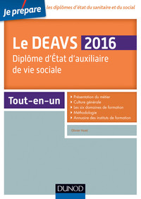Cover image: Je prépare le DEAVS 2016 4th edition 9782100742967