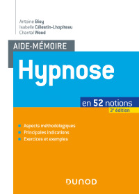 Cover image: Aide-mémoire - Hypnose - 3e éd. 3rd edition 9782100798889