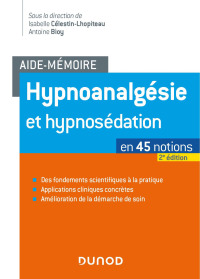 Cover image: Aide-mémoire - Hypnoanalgésie et hypnosédation - 2e éd. 2nd edition 9782100793358
