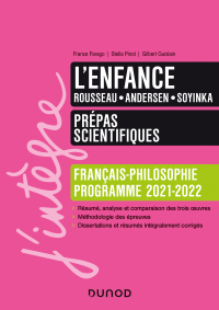 Cover image: L'enfance - Prépas scientifiques Français-Philosophie - 2021-2022 9782100823925