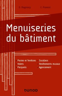 Cover image: Menuiseries du bâtiment 9782100851645