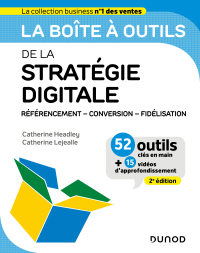 Cover image: La boîte à outils de la stratégie digitale - 2e éd. 2nd edition 9782100858996