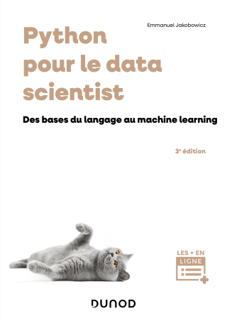 Cover image: Python pour le data scientist - 3e éd. 3rd edition 9782100859764