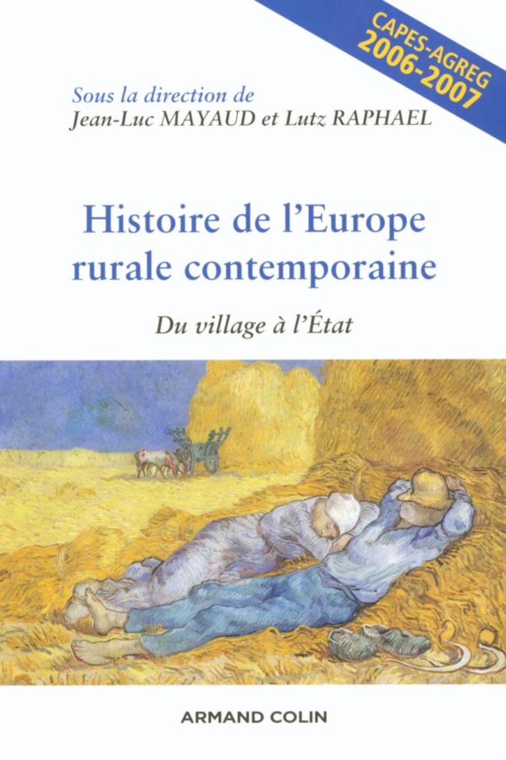 Histoire de l’Europe rurale contemporaine Du village à l’État