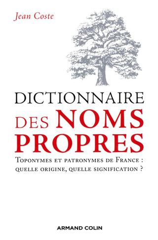 Cover image: Dictionnaire des noms propres 9782200269692
