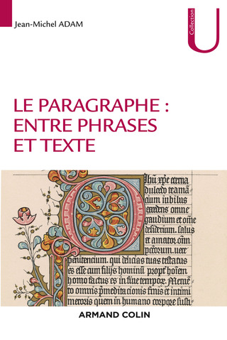 Cover image: Le paragraphe : entre phrases et texte 9782200619848