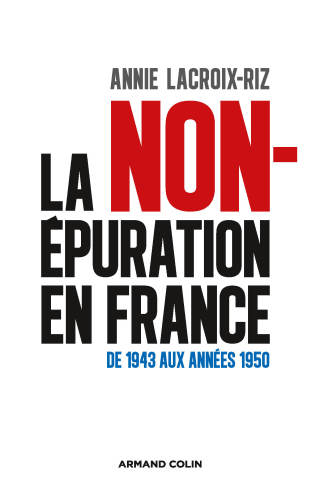 Cover image: La non-épuration en France 9782200625146