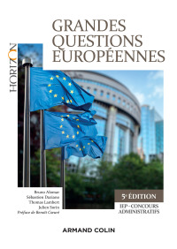 Cover image: Grandes questions européennes - 5e éd. - IEP-Concours administratifs 5th edition 9782200627164