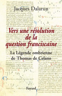 Cover image: Vers une résolution de la question franciscaine 9782213633541