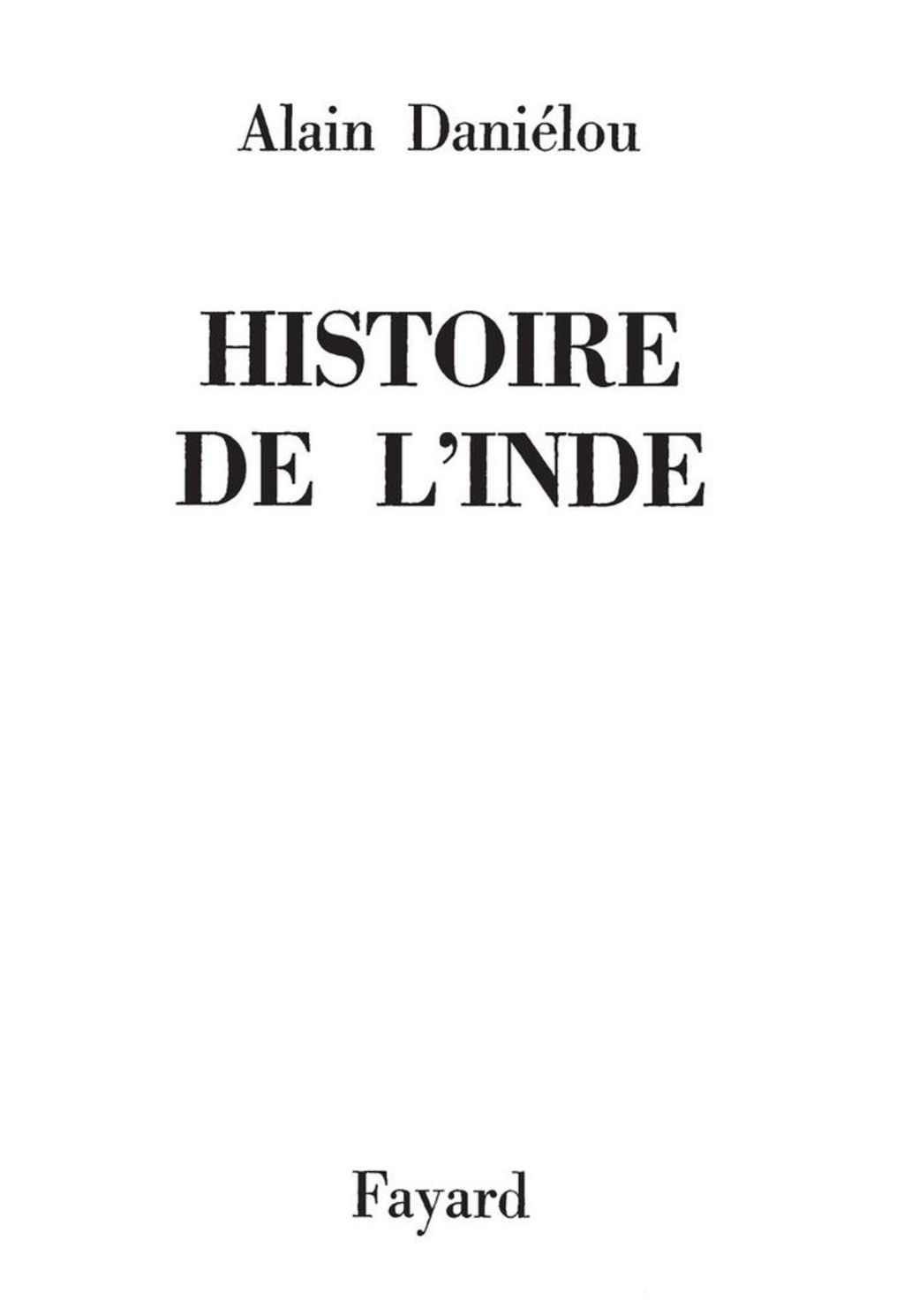 Histoire de l’Inde