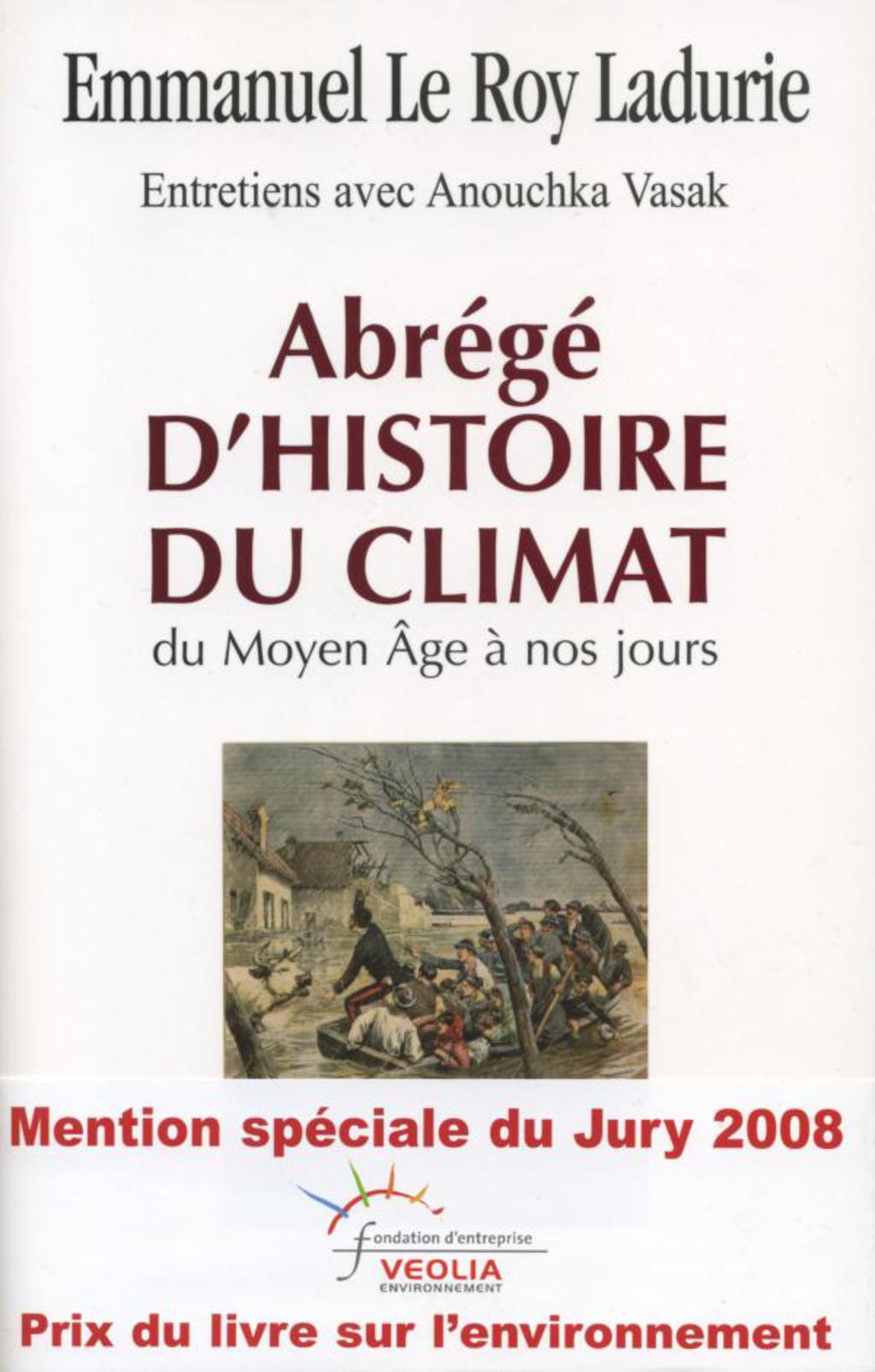 Abrégé d’histoire du climat Du Moyen Âge à nos jours