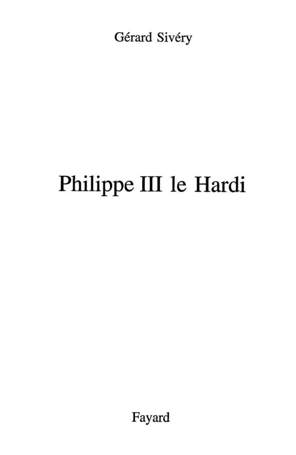 Philippe III le Hardi