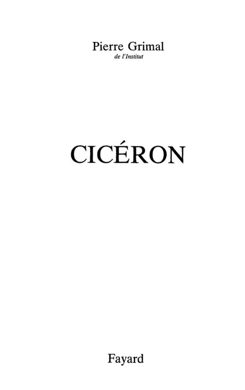 Cicéron