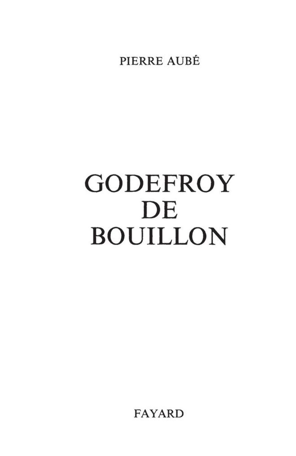 Godefroy de Bouillon