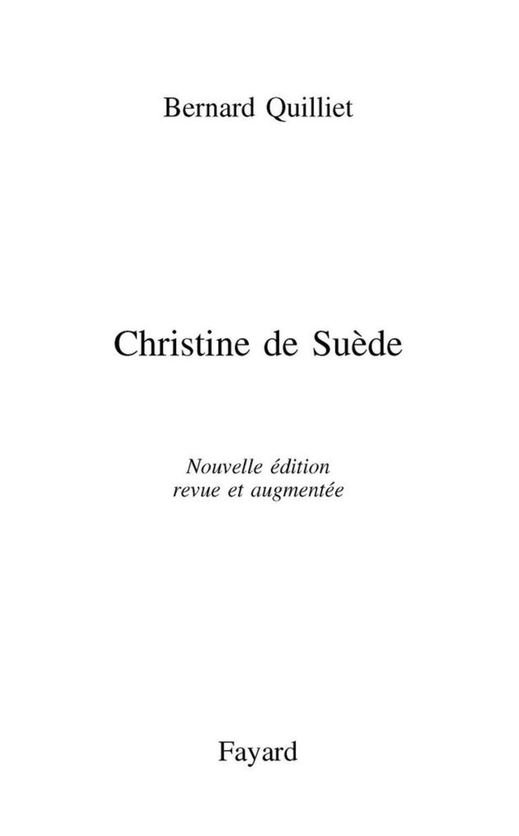 Christine de Suède