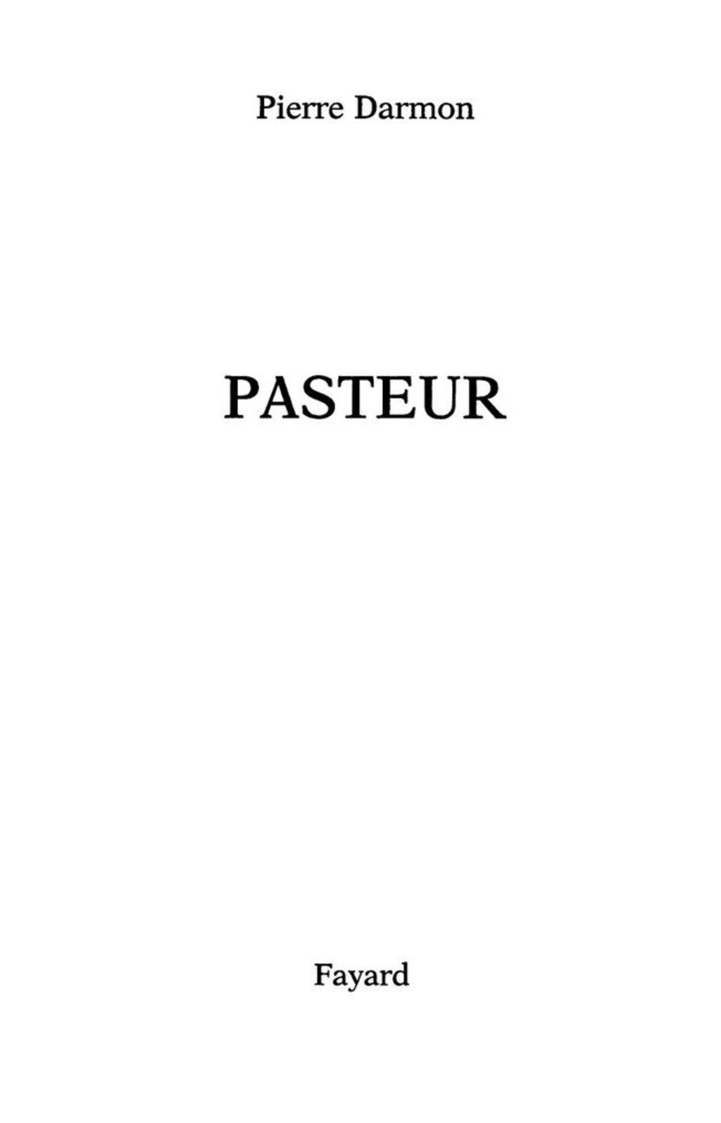 Pasteur (eBook)
