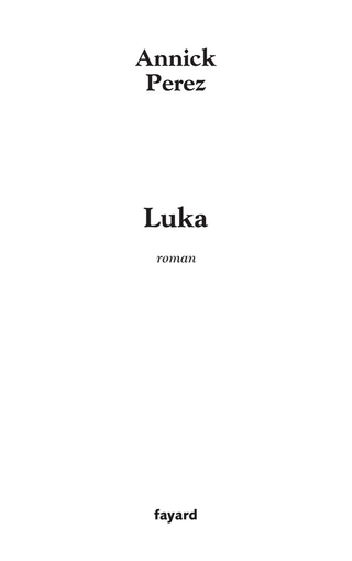 Cover image: Luka 9782213624938