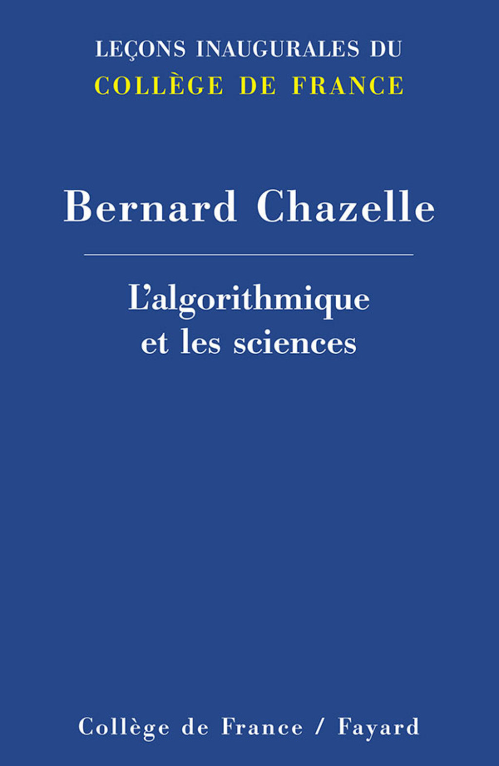 L’algorithmique et les sciences