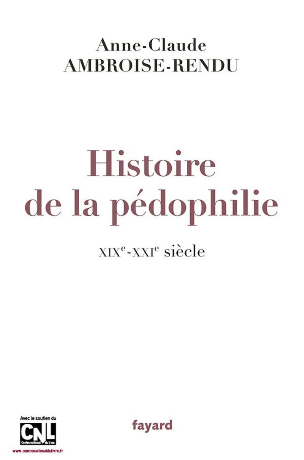 Histoire de la pédophilie XIXe-XXIe siècles