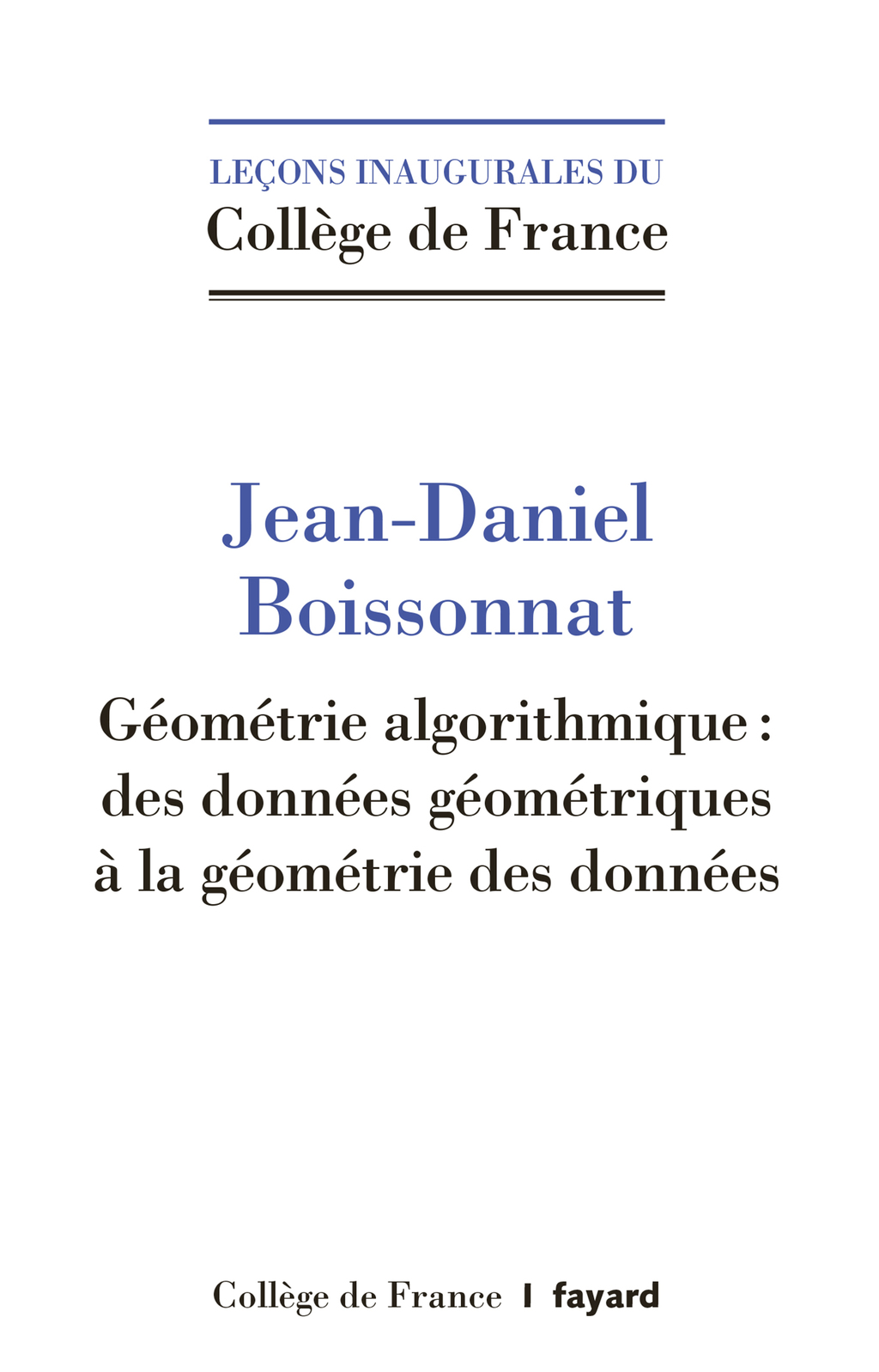 Géométrie algorithmique (eBook)