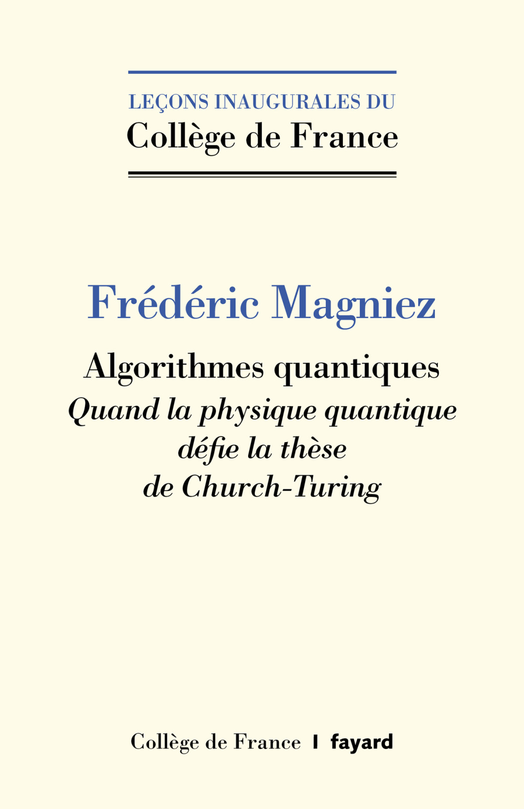 Algorithmes quantiques (eBook)