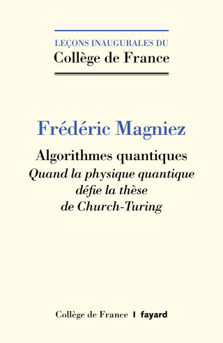 Cover image: Algorithmes quantiques 9782213721309
