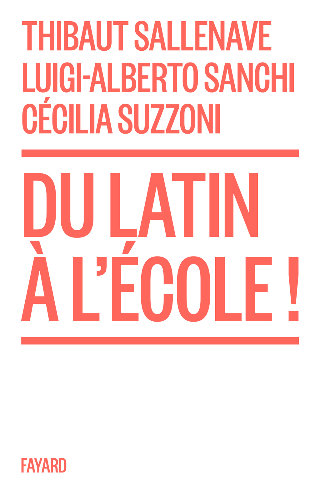 Du latin à l’école !