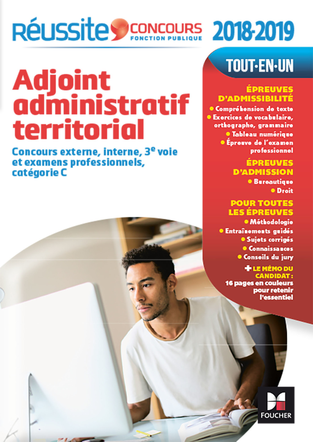 Réussite Concours Adjoint administratif territorial  2017 – 2018 N°14