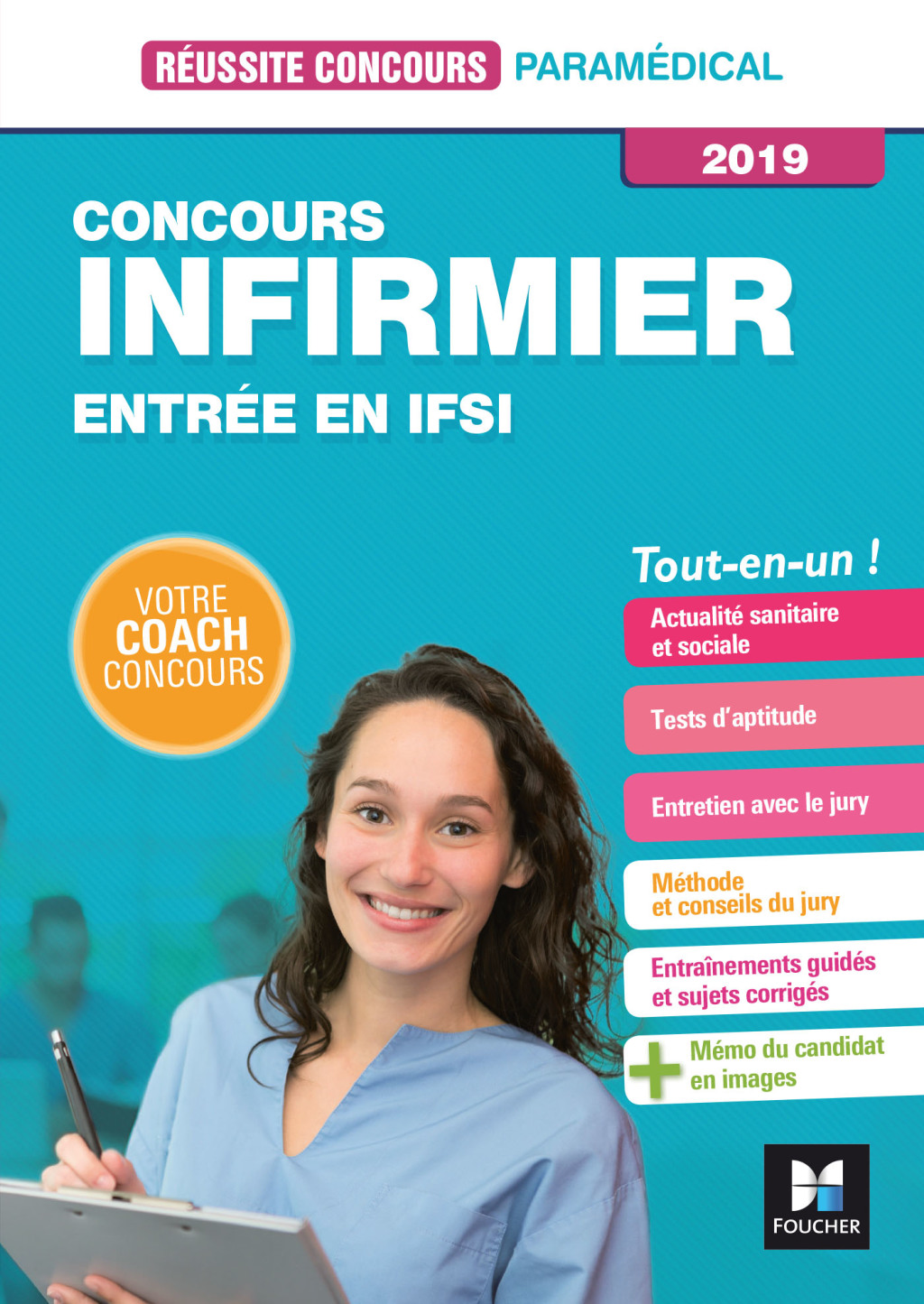 Réussite Concours – IFSI – Concours d’entrée 2019 – Préparation complète