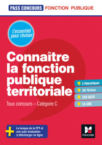 Cover image: Pass'Concours - Connaître la Fonction publique territoriale - Cat. C - Entrainement et révision 9782216153251